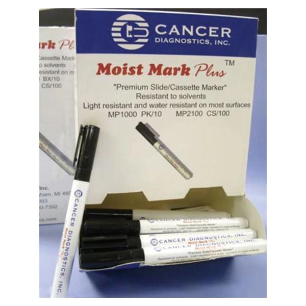 Pen Marking Moist Mark Plus Regular Tip _ 10/Pk
