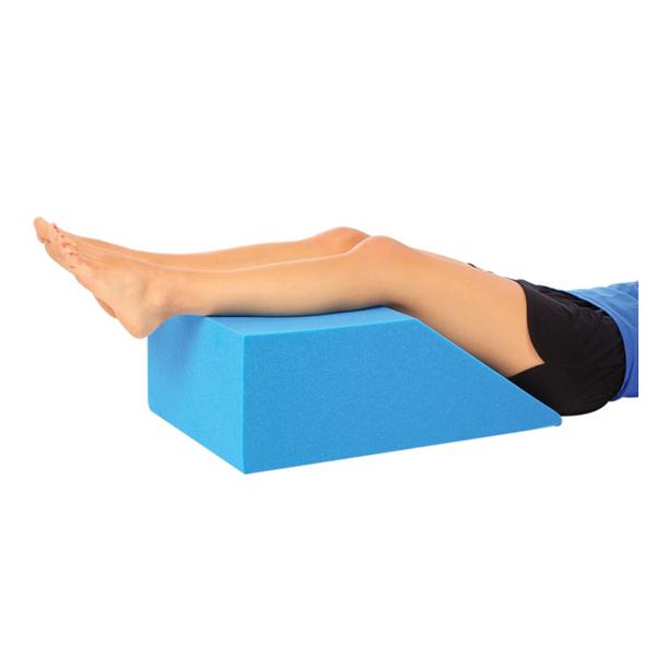 Wedge Bed Polyfoam Blue Uncovered 25x15x8