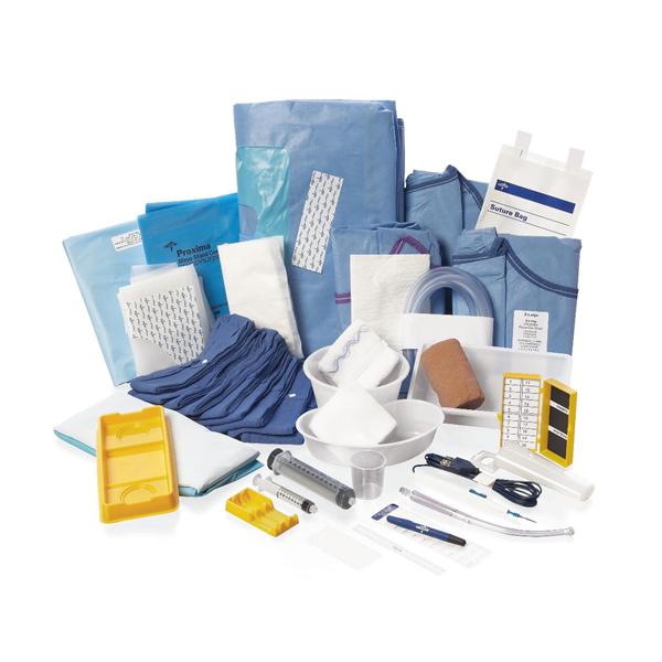 Tray Shoulder Beach Chair IV With Plastic U Drape 48x52 LF Sterile 3/Ca