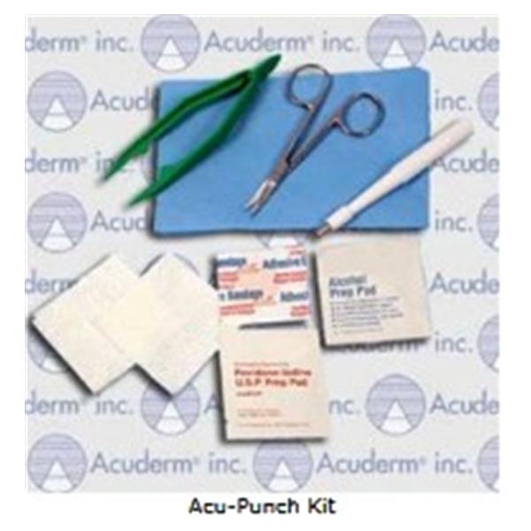 Biopsy Punch Dermal Acu-Punch PK420Plus 4mm Kit SS Bld Disp Strl 20/Bx