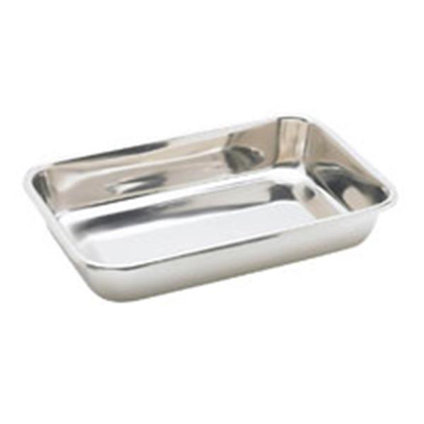 Tray Solid Instrument Stainless Steel 10x6x2-1/2