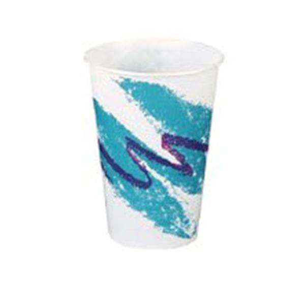 Cup Drink Paper 7 oz Jazz Design 100/Pk, 20 PK/CA