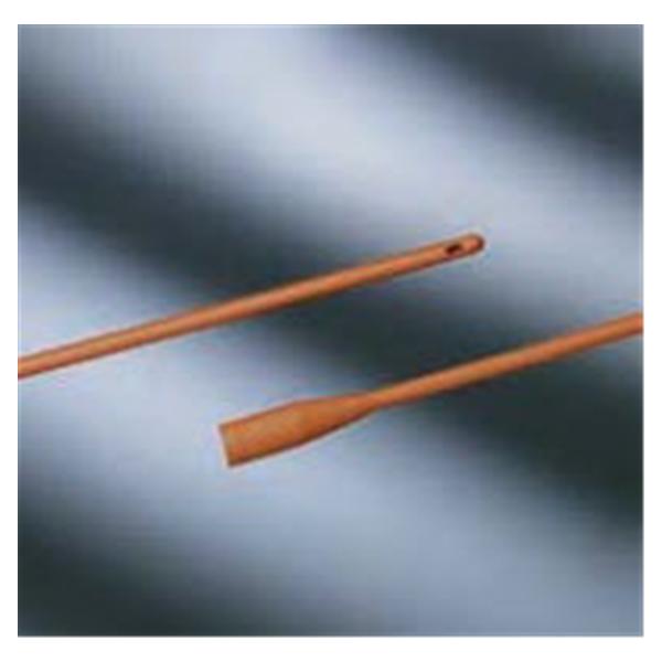 Catheter Intermittent Bardex 14Fr Straight Hollow Round Tip Rubber 16