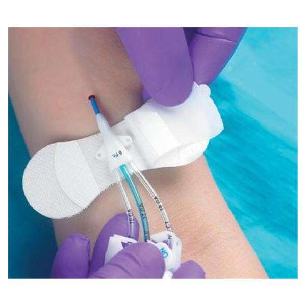 Device Tube Securement Grip-Lok Skin Medium Universal W/ Adh Bck White 100/Case