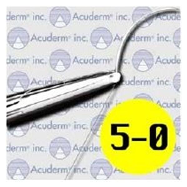 Suture 5-0 Nylon C-2 Acu-Suture Black 10