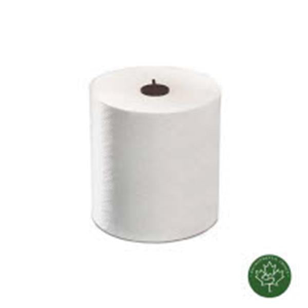 Towel Roll Hardwound Tork Universal 1 Ply Paper 7.875 in x 700 Feet White 6/Ca