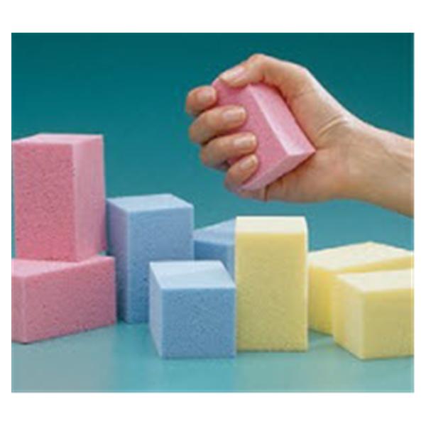 Block Rehabilitation Temper-Foam R-Lite Blue Size Medium 32/Pk