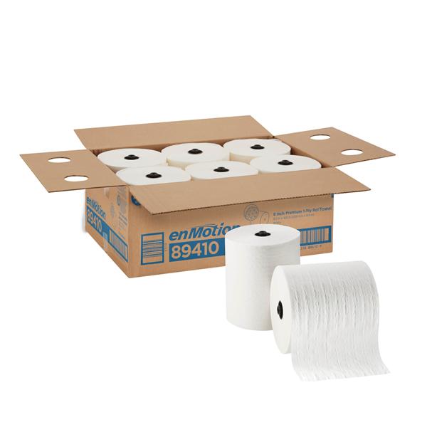 Towel Roll Touchless enMotion 8.25 in x 425 in White 6Rl/Ca