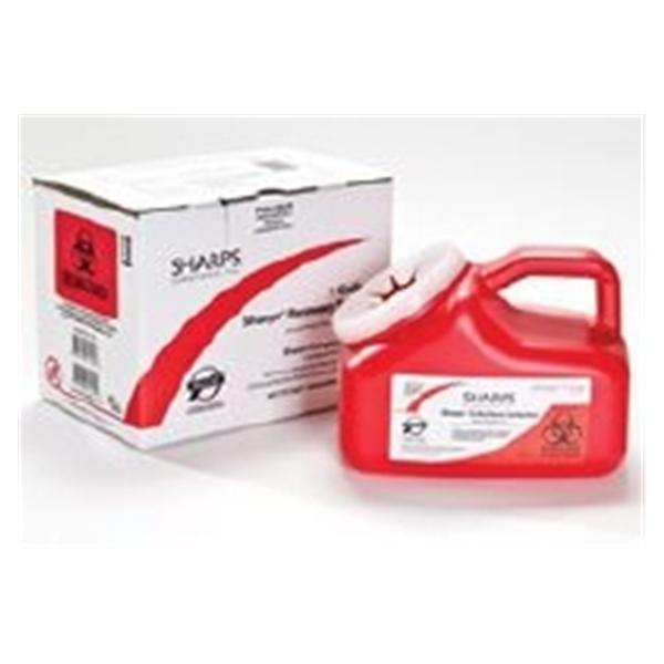 Mailer Box Replacement 2gal Cardboard Red Ea
