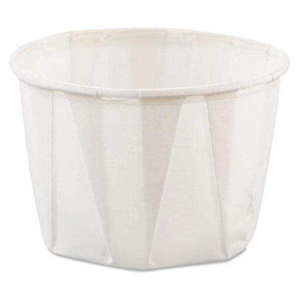 Cup Drinking SOLO Heavy Duty Multi-Pleat Paper 2 oz White 250x20Ca