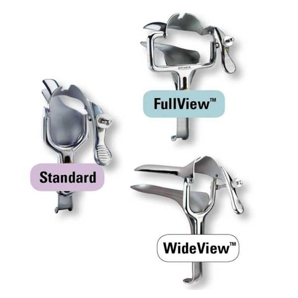 Speculum Vaginal Graves Short/Wide View Stainless Steel Ea