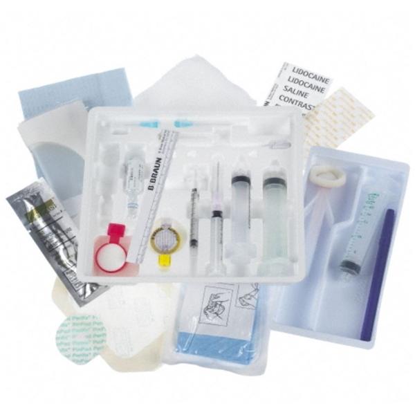 Tray Nerve Block Support With Lidocaine/ChloraPrep w/Orange Tint LF Strl 10/Case