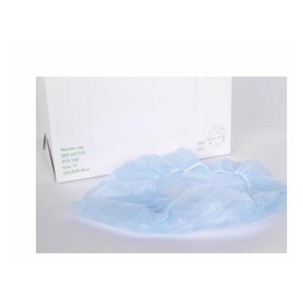 Cap Surgical Medium Blue 600/Ca