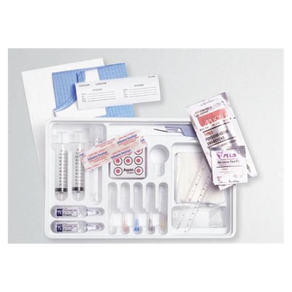 Tray Biopsy Soft Tissue Safe-T-Plus With Lidocaine/Needle/Scalpel 10/Ca