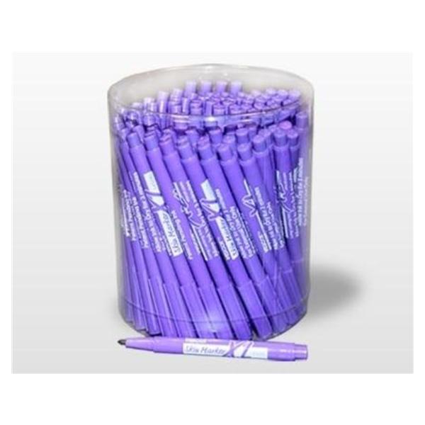 Marker Skin Viscot XL Prep Resistant Ink Fine Tip Violet Non-Sterile 200/Ca