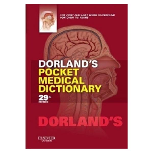 Book Educational Pocket Medical Dictionary 2012 29th Edition Each