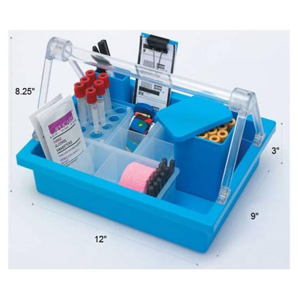 Tray Phlebotomy Mini With Handle Ea