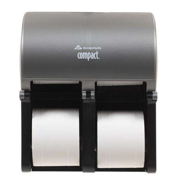 Dispenser Tissue Compact Stainless Finish Ea