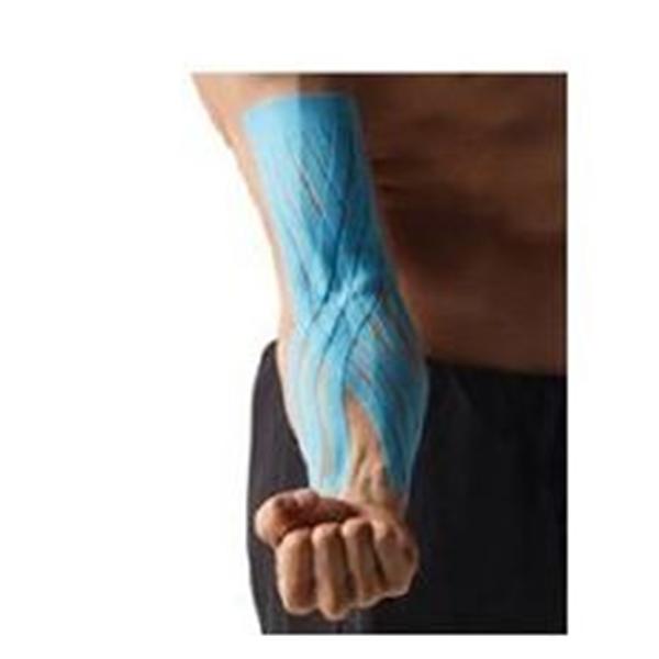 Tape Kinesiology SpiderTech 100% Cotton/Poly Acrylic Pre Cut Adhs Blue 10/Box