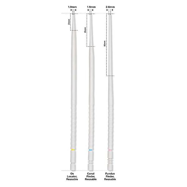 Dilator Fundus Finder 21.7cm 2.6mm #3 Reusable Soft Teflon Ea