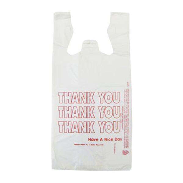 Bag Thank You Red/White 11-1/2x6x21-1/2