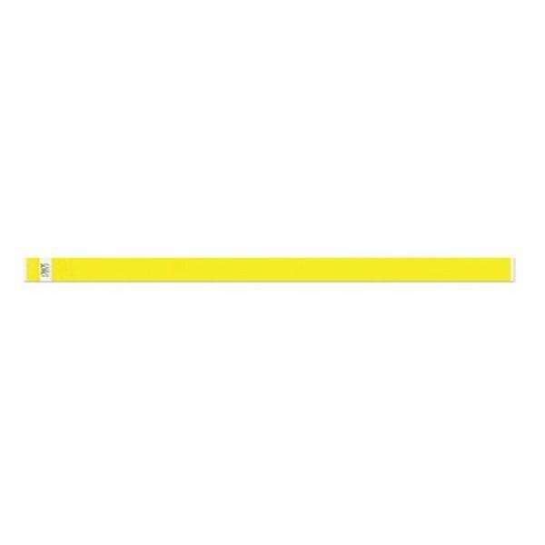 Wristband Identification DuPont Tyvek Yellow 500/Pk