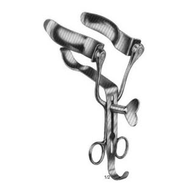 Center Blade Rectal Speculum Alan Parks Stainless Steel Ea