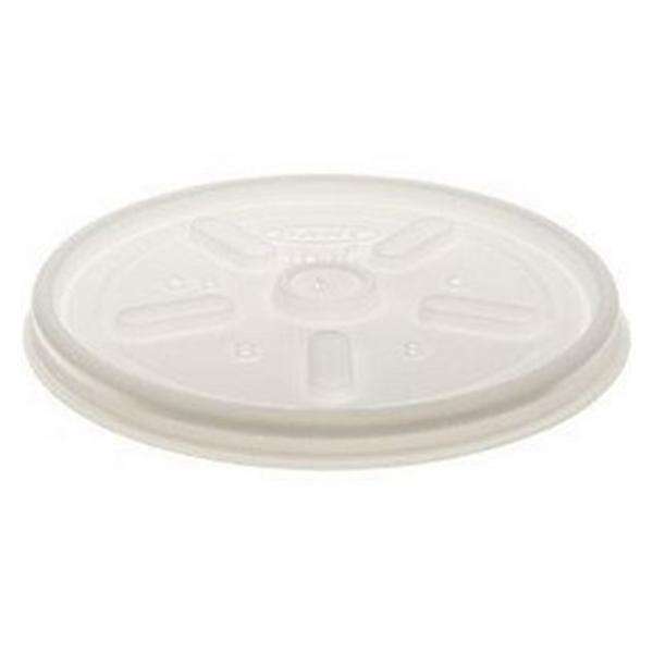 Lid Cup Dart Plastic White 1000/Ca