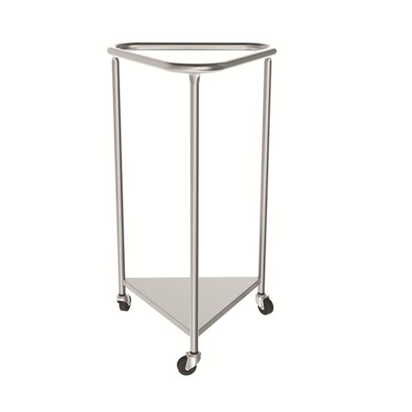 Hamper Linen Stainless Steel Triangular 35x57-1/4
