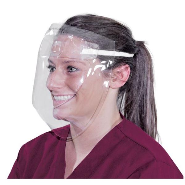 Shield 3D Full Face Better Shield 10mil Clear A-PET (thermal plastic) 25/Pk