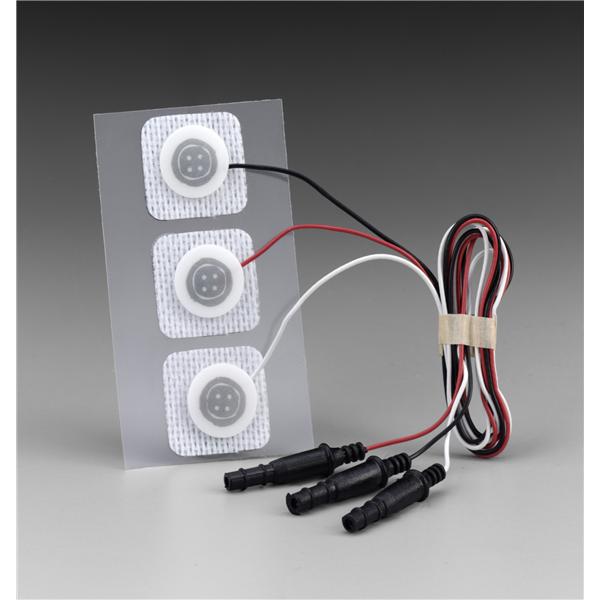 Electrode Electrocardio Red Dot .9x.9