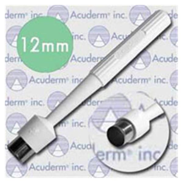 Biopsy Punch Dermal Acu-Punch 12mm Ribbed Hollow Handle SS Bld Disp Strl 50/Bx