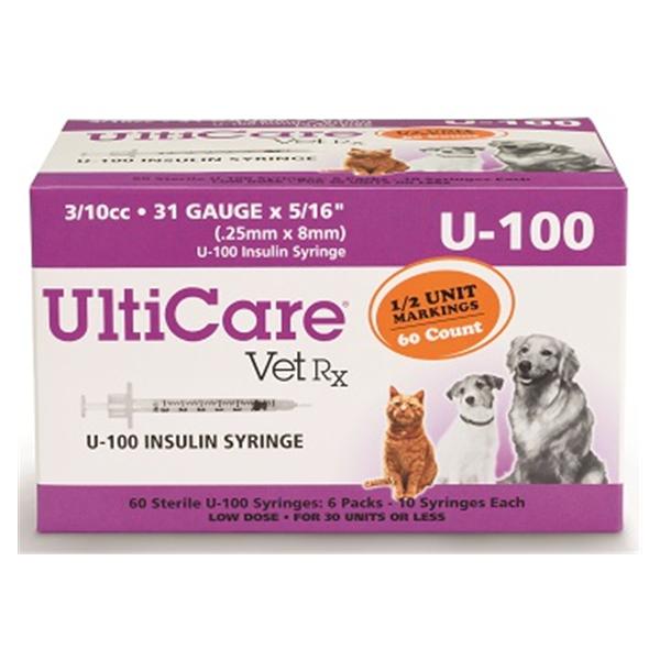 Syringe/Needle 1cc 31gx5/16