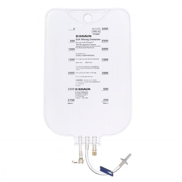 B. Braun Medical Bag Mixing Pinnacle 3-in-1 3000mL 40/Ca