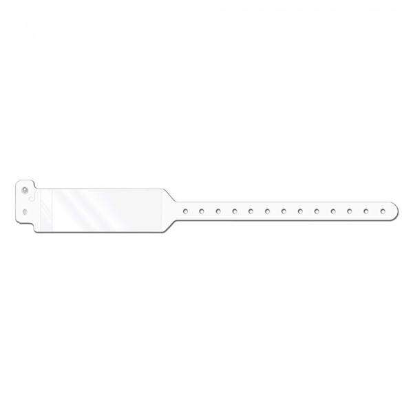 Wristband Conf-ID-ent White 500/Case