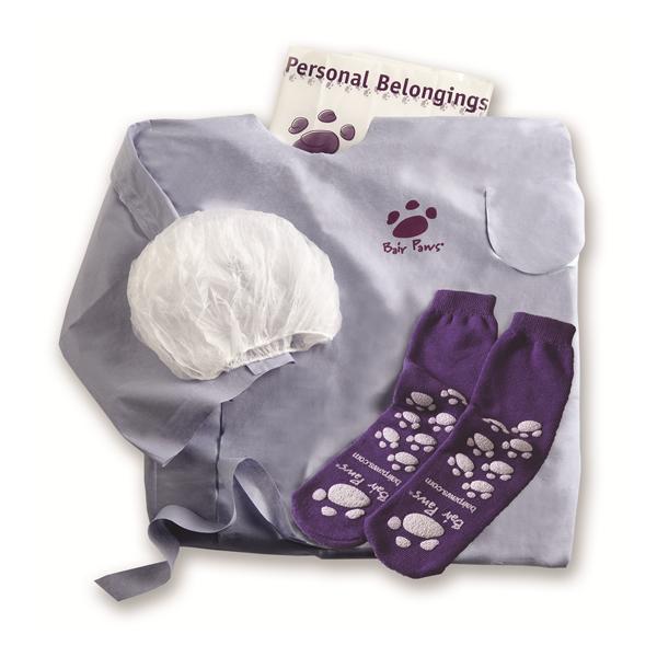 Gown Bair Paws Blue 20/Ca