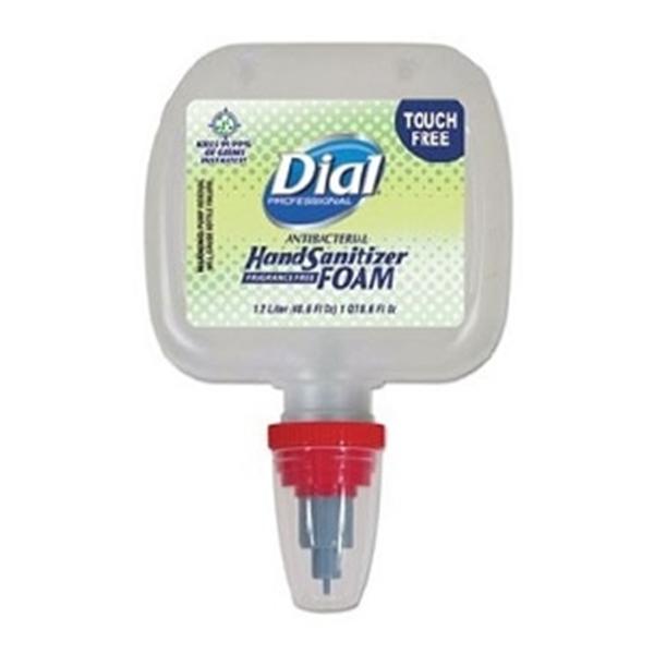 Sanitizer Foam Dial 1.2 Liter Refill Fragrance Free 3/Ca