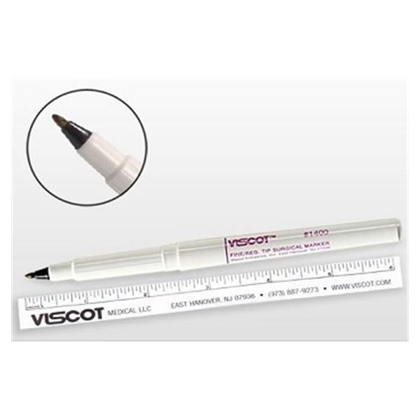 Marker Skin Viscot Fine/Regular Tip Violet Sterile 100/Ca