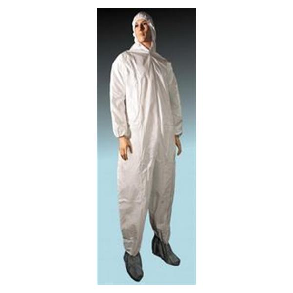 Coverall X-Large White 25/Ca