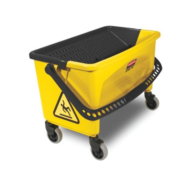 Bucket Wringer Hygen Plastic No Lid Yellow Rectangle Each