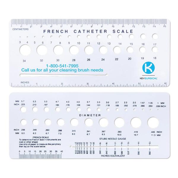 Scale French Catheter 4/Pk