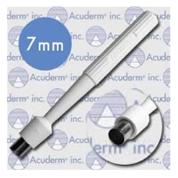 Biopsy Punch Dermal Acu-Punch 7mm Ribbed Hollow Handle SS Bld Disp Strl 25/Bx