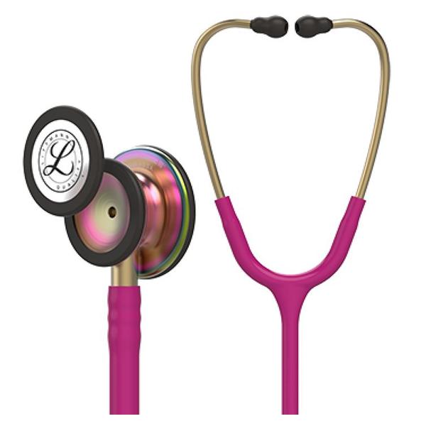 Stethoscope Classic Littmann Classic III Rnbw Rspbry Adlt/Ped 27 NChl 2Hd 1/Ea