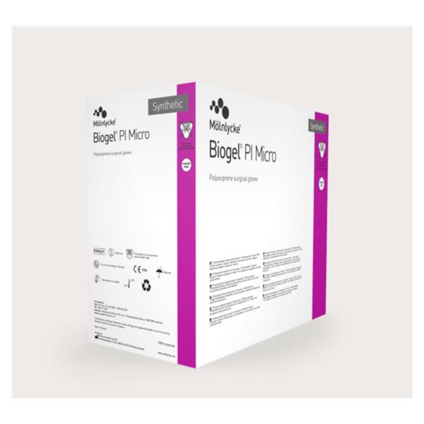 Gloves Surgical Biogel PI Micro Powder-Free Polyisoprene LF 8 Strl Straw 200/Ca