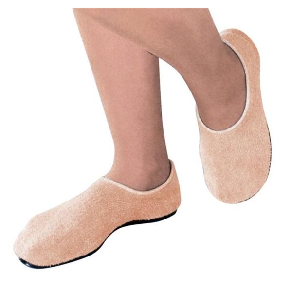 Slippers Pillow Paws Sand X-Large 10.5-11.5 48Pr/Ca