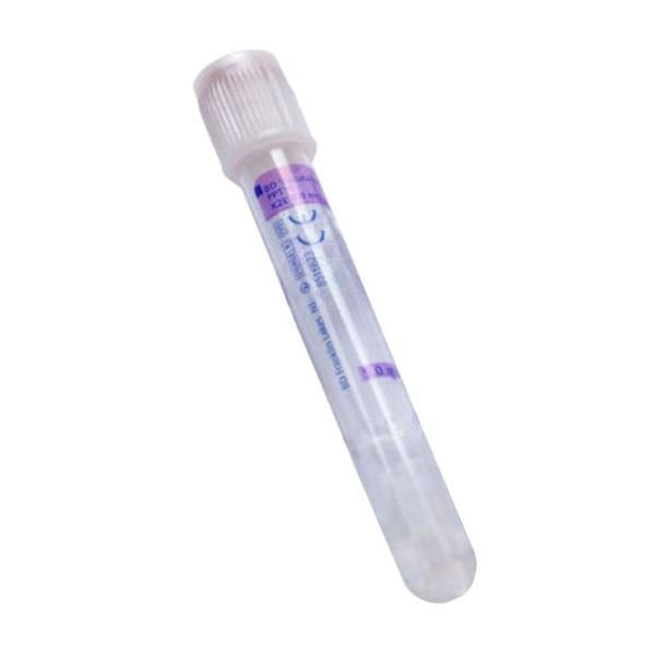 Tube Venous Blood Collection Vacutainer 6mL 13x100mm Plstc AdtvFr Clear 100/Pk, 10 PK/CA
