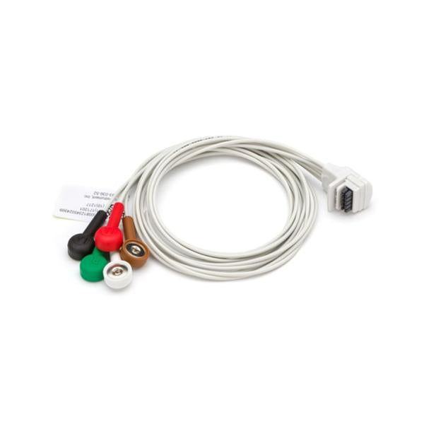 Cable Electrocardio Mortara For H3+ 3 Channel 5 Lead Ea
