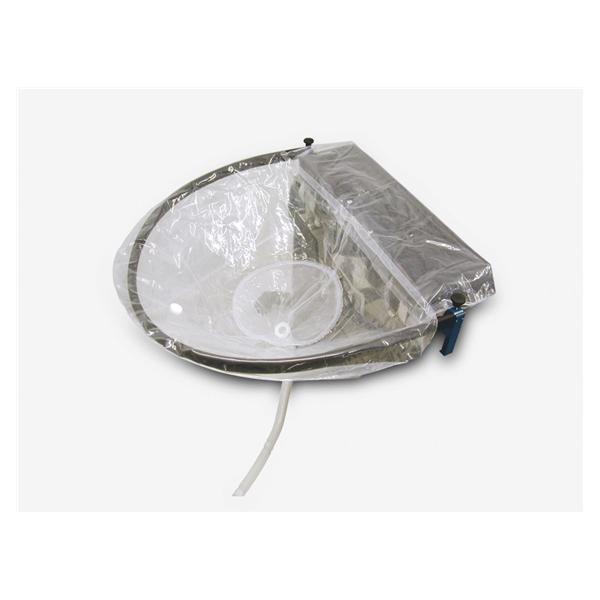 Frame Drainage Bag Plastic Gray Semi-Circular Support Ea