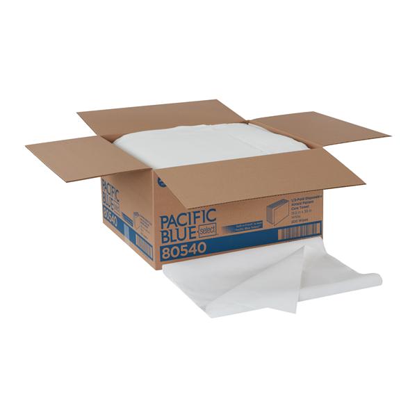 Towel Bath Pacific Blue Select White 19.5 in x 39 in 200/Ca