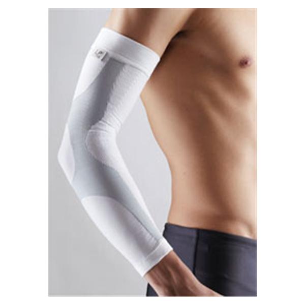 Sleeve Compression Arm Power White Size Medium Ea